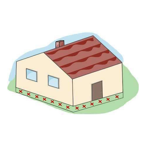 Kein Keller. Die Anlage ist im Erdgeschoss im Hausanschlussraum